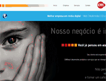 Tablet Screenshot of cmbrasil.com.br